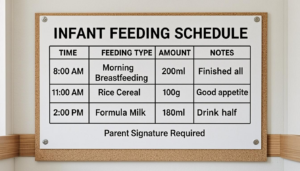 Read more about the article Infant Daycare Feeding Schedule: Best Practices for 2026