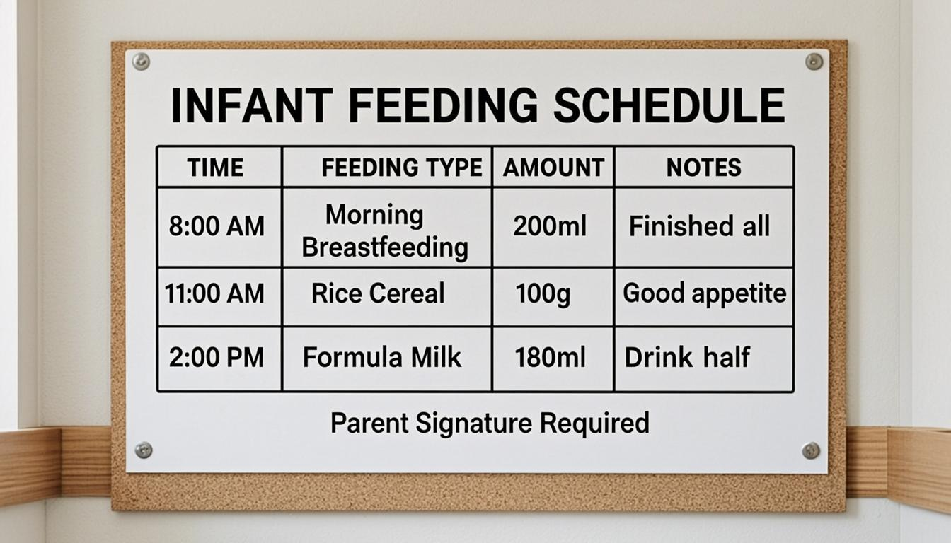 You are currently viewing Infant Daycare Feeding Schedule: Best Practices for 2026