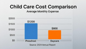Read more about the article Preschool vs Daycare Cost in 2026