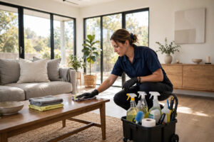Read more about the article AI Receptionist for Cleaning Companies: Booking Quotes While You Clean